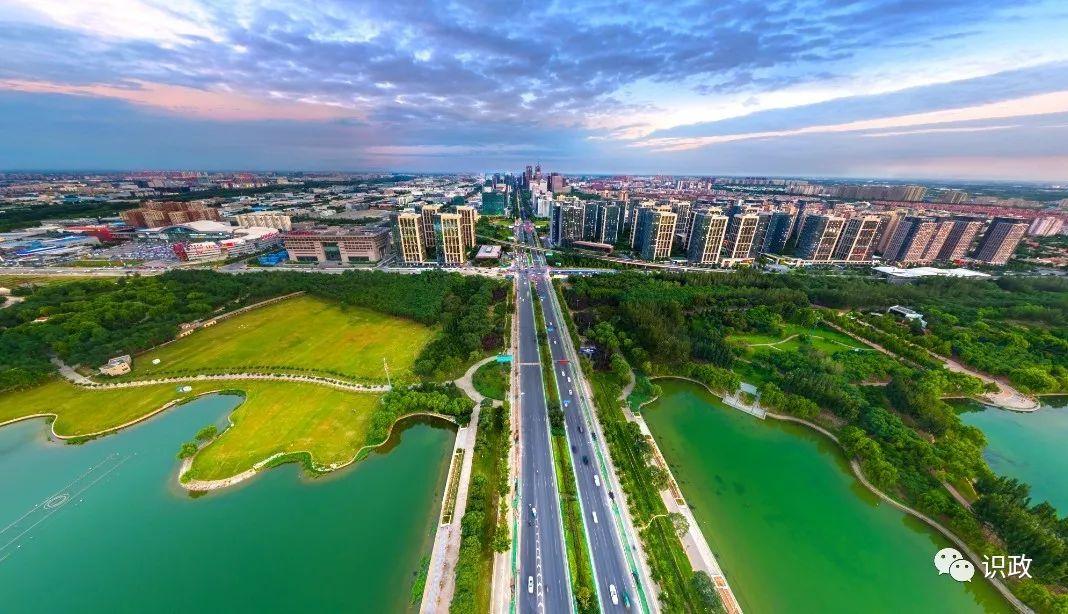 北京经济技术开发区鸟瞰图